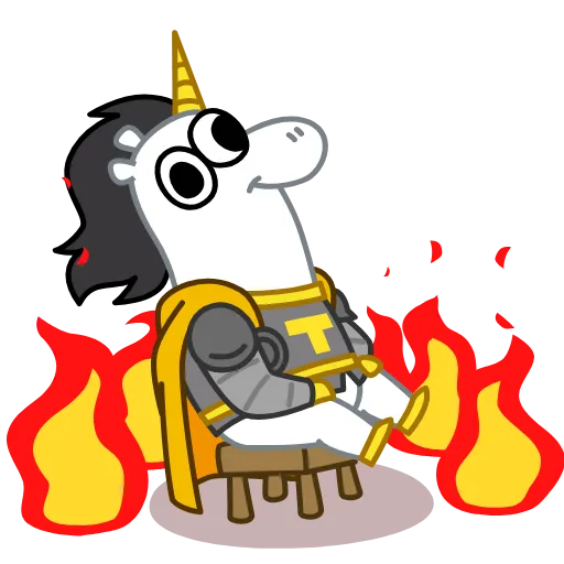 Стикер 15 Unicorn X Sndk