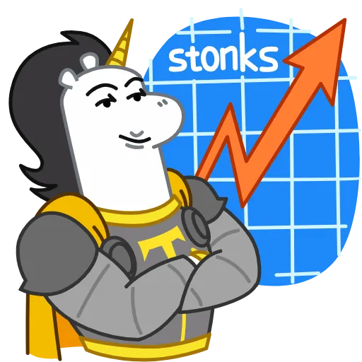 Стикер 6 Unicorn X Sndk