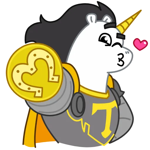 Стикер 12 Unicorn X Sndk