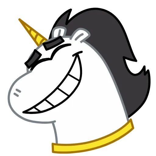 Стикер 9 Unicorn X Sndk