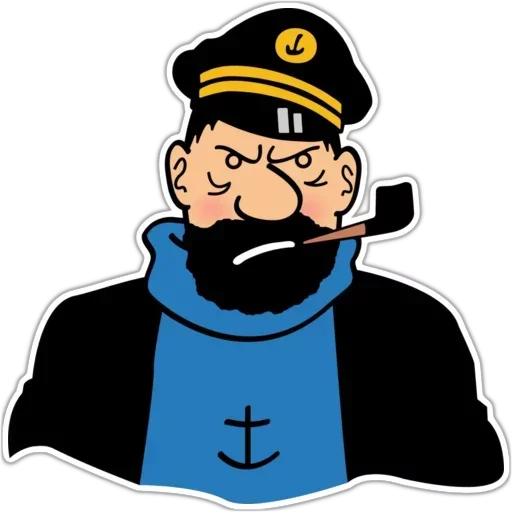 😓 Стикер «Tin Tin» для Telegram