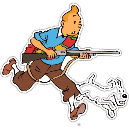 😦 Стикер «Tin Tin» для Telegram