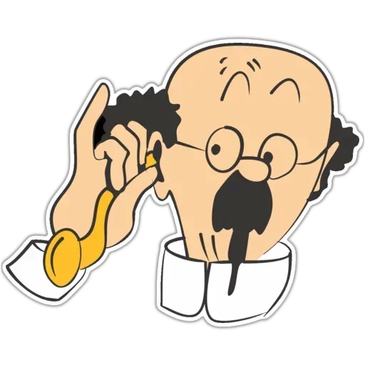😲 Стикер «Tin Tin» для Telegram