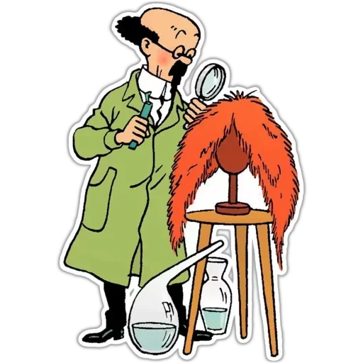 😥 Стикер «Tin Tin» для Telegram