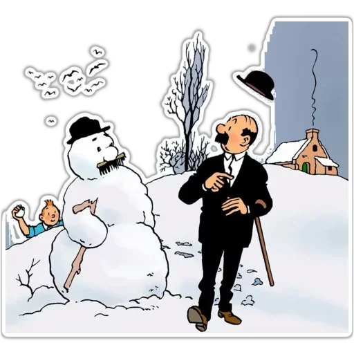 😝 Стикер «Tin Tin» для Telegram
