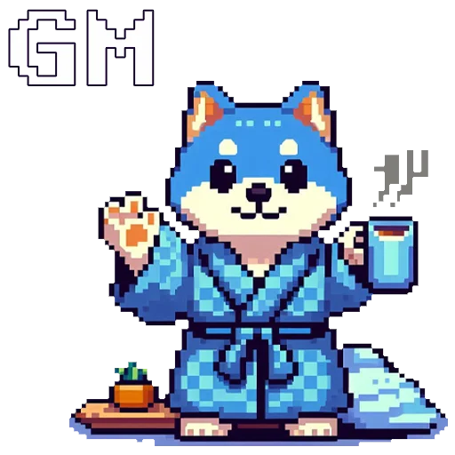 ☕️ Стикер «TINU» для Telegram