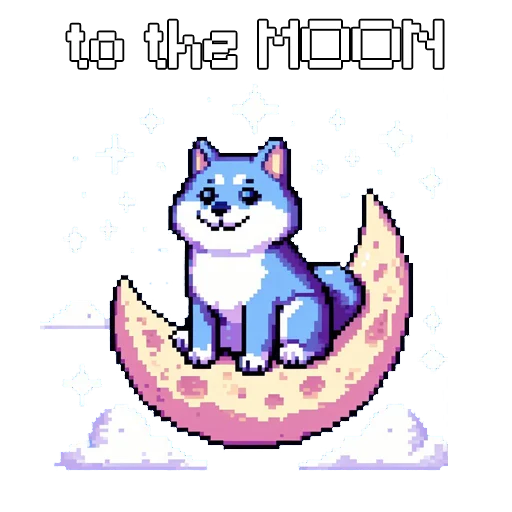 🌛 Стикер «TINU» для Telegram