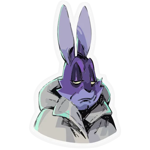 🐰 Эмодзи «Зайчик Tiny Bunny» для Telegram