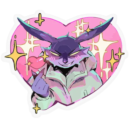 🐰 Эмодзи «Зайчик Tiny Bunny» для Telegram