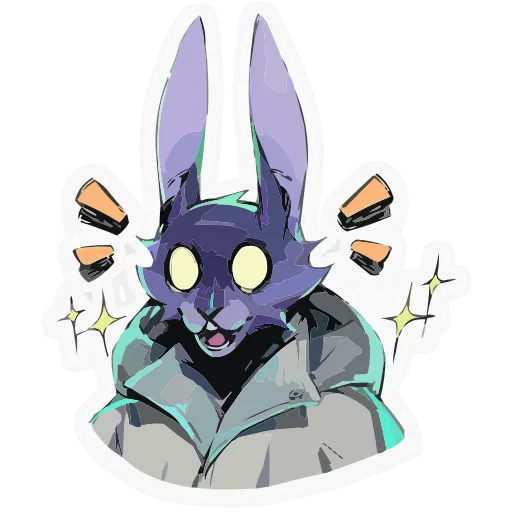 🐰 Эмодзи «Зайчик Tiny Bunny» для Telegram