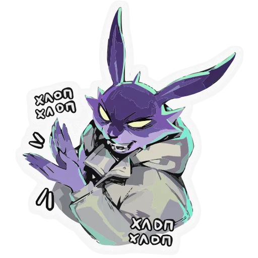 🐰 Эмодзи «Зайчик Tiny Bunny» для Telegram