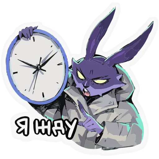 🐰 Эмодзи «Зайчик Tiny Bunny» для Telegram
