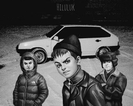 😎 Стикер «мальчики зайчики / Tiny Bunny» для Telegram