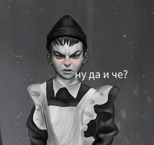 😤 Стикер «мальчики зайчики / Tiny Bunny» для Telegram