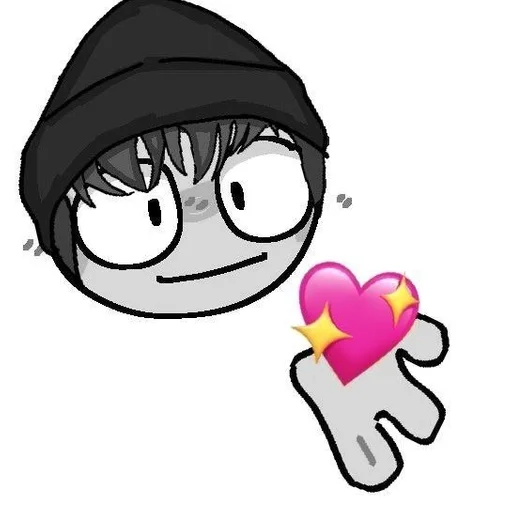 💕 Стикер «мальчики зайчики / Tiny Bunny» для Telegram