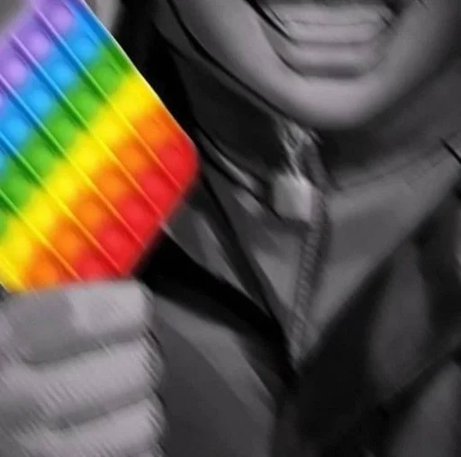 🏳‍🌈 Стикер «мальчики зайчики / Tiny Bunny» для Telegram