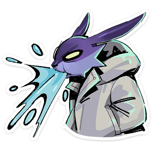 ✨ Стикер «Зайчик - Tiny Bunny» для Telegram