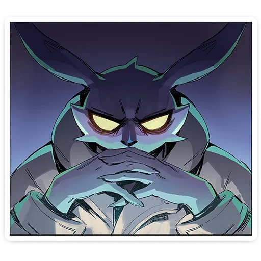 🤔 Стикер «Зайчик - Tiny Bunny» для Telegram