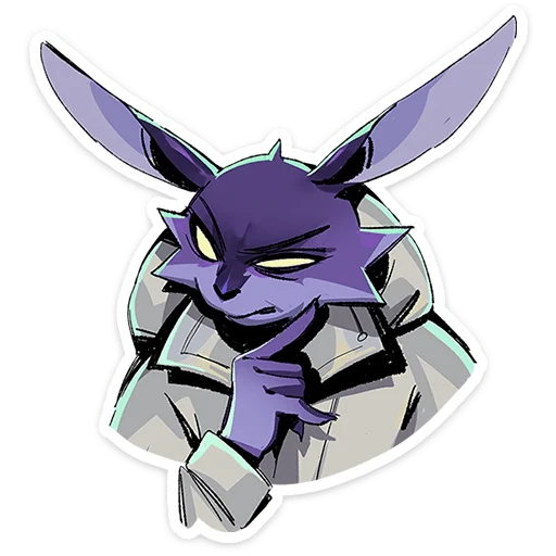 ✨ Стикер «Зайчик - Tiny Bunny» для Telegram