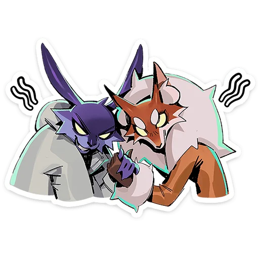 🤝 Стикер «Зайчик - Tiny Bunny» для Telegram