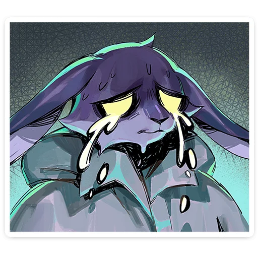 ✨ Стикер «Зайчик - Tiny Bunny» для Telegram