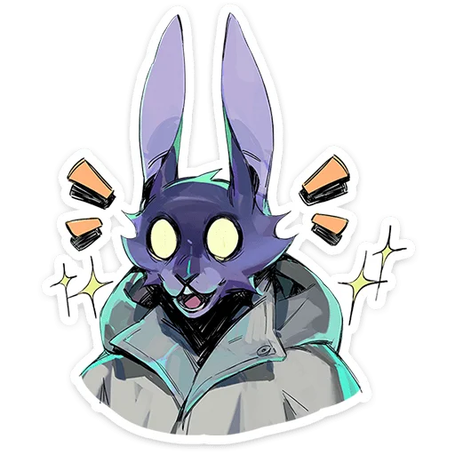 ✨ Стикер «Зайчик - Tiny Bunny» для Telegram