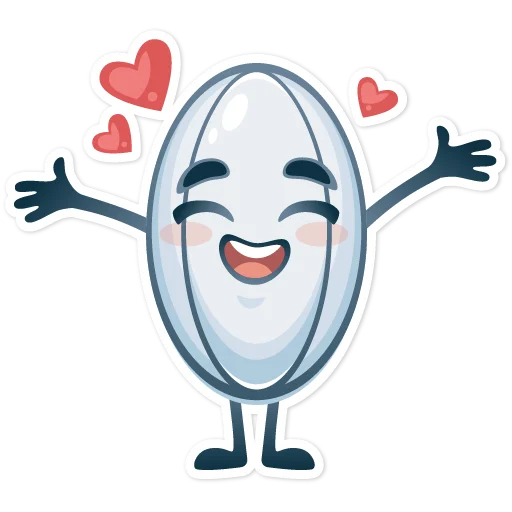 ❤️ Стикер «Tiny Melon» для Telegram