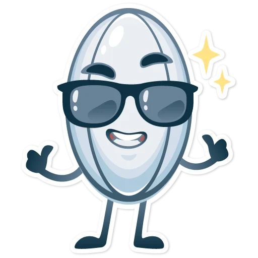 😎 Стикер «Tiny Melon» для Telegram