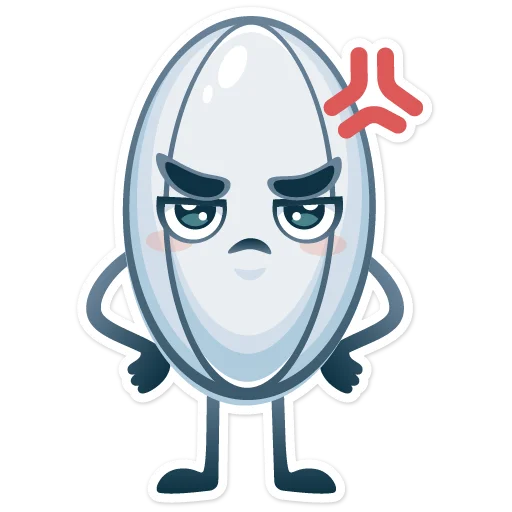🤬 Стикер «Tiny Melon» для Telegram