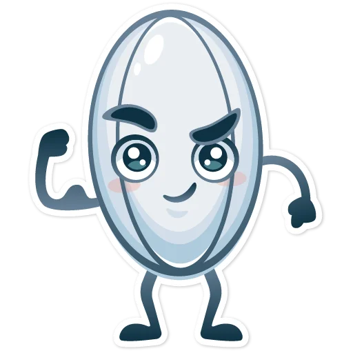 💪 Стикер «Tiny Melon» для Telegram