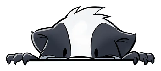 🙈 Стикер «Tiny Bauson» для Telegram