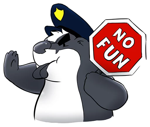 🛑 Стикер «Tiny Bauson» для Telegram