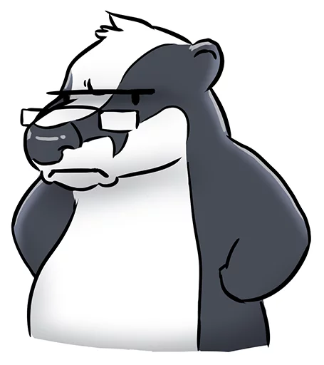 ☁️ Стикер «Tiny Bauson» для Telegram