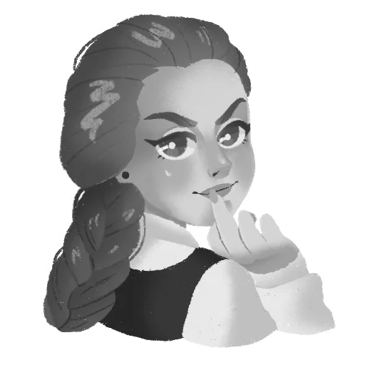 🤭 Стикер «Tiny Bunny / Зайчик №2» для Telegram