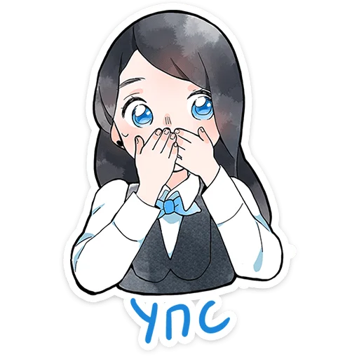 🤭 Стикер «Полина Морозова» для Telegram
