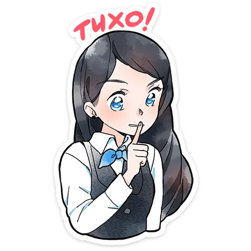 🌟 Стикер «Полина Морозова» для Telegram