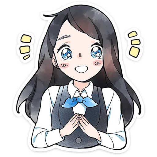 🤩 Стикер «Полина Морозова» для Telegram