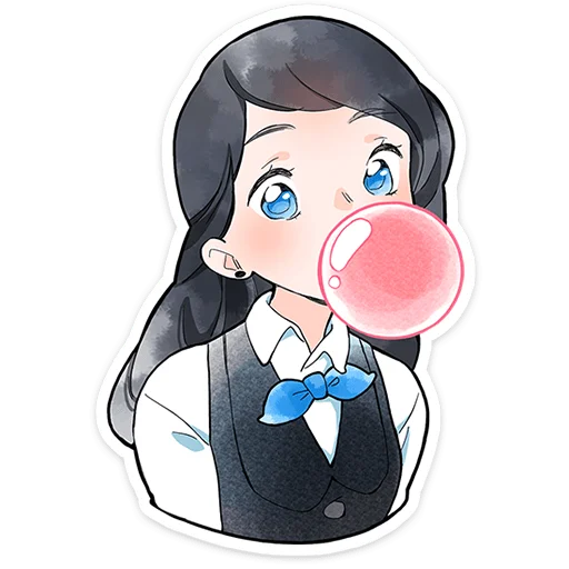 🌟 Стикер «Полина Морозова» для Telegram