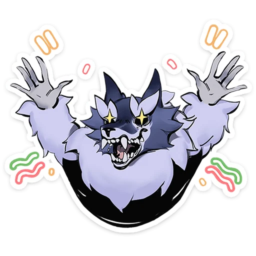 🐺 Стикер «Волчик» для Telegram