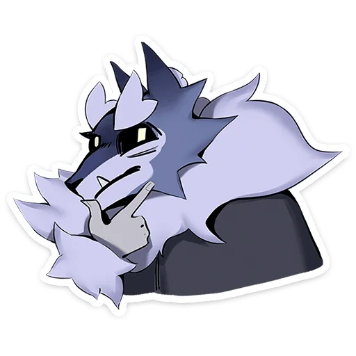 🐺 Стикер «Волчик» для Telegram