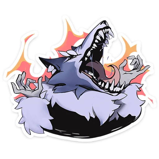 🐺 Стикер «Волчик» для Telegram