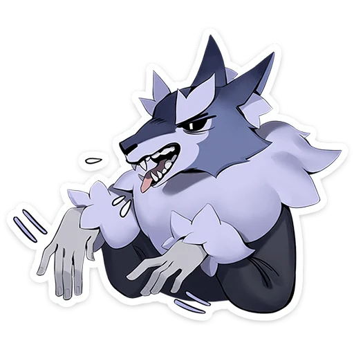 🐺 Стикер «Волчик» для Telegram