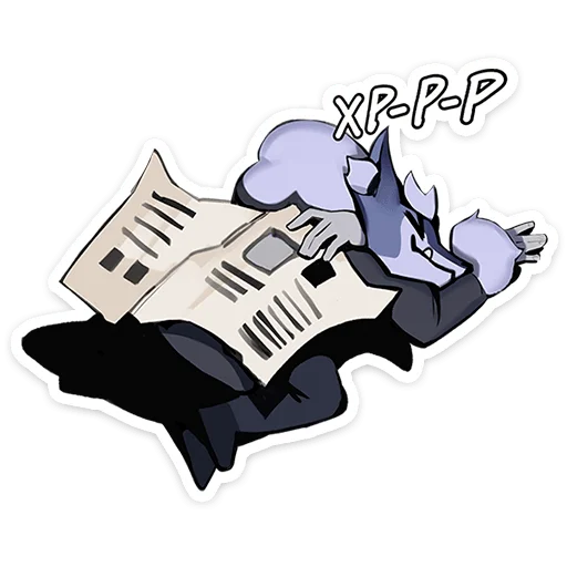 🐺 Стикер «Волчик» для Telegram