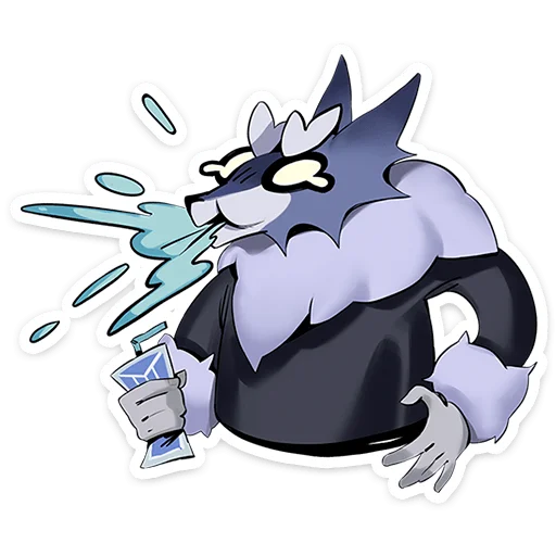 🐺 Стикер «Волчик» для Telegram
