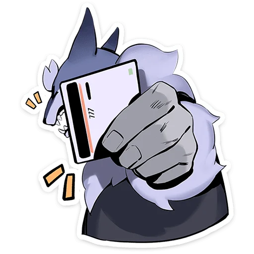 🐺 Стикер «Волчик» для Telegram