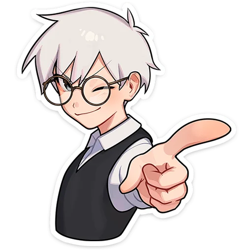 🌟 Стикер «Антон - Tiny Bunny» для Telegram