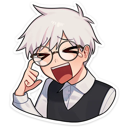 😆 Стикер «Антон - Tiny Bunny» для Telegram