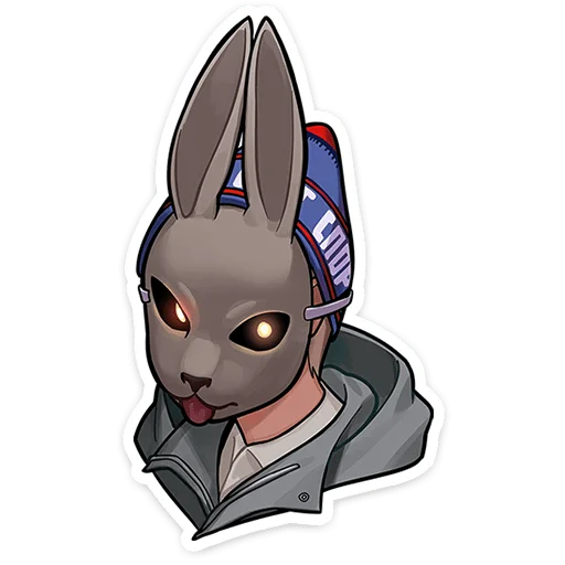 🌟 Стикер «Антон - Tiny Bunny» для Telegram
