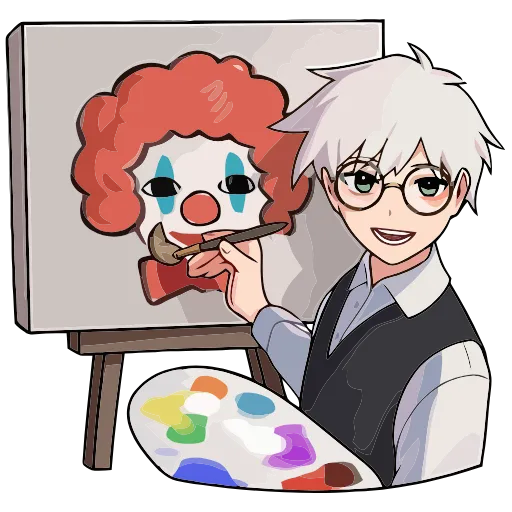 🤡 Эмодзи «Антон» для Telegram