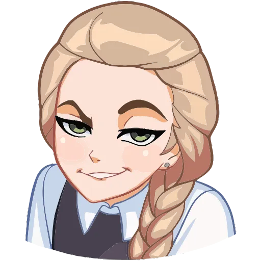 ☺️ Эмодзи «Катя» для Telegram